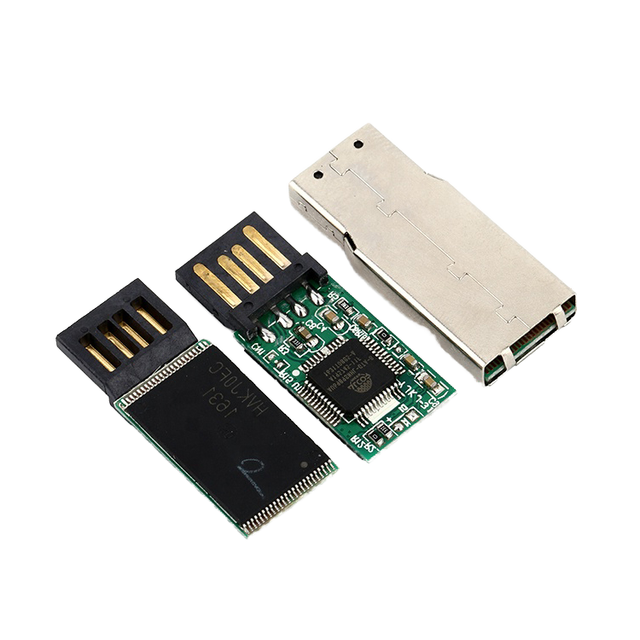 100% Real Capacity USB 2.0/3.0 Flash Drive New Naked Chips USB Memory Stick Without Case Plastic USB Flash Drives