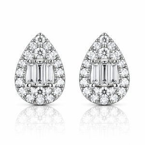 Orecchini a Perno a Forma di Goccia per Donne, Design Geometrico Semplice, Accessori per Orecchie da Indossare Quotidianamente - Product Image 1