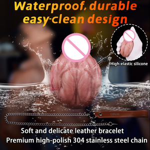 Detachable silicone Anal Plug Prostate <b>Trainer</b> vagina Plugs Sex Toys with metal Traction Chain for Couple Women Men BDSM play - Product Image 5