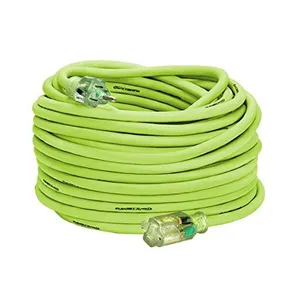 Aliba — câble d'extension couleur verte, rallonge au choix, usine professionnelle, nord-américain
