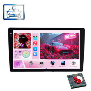 Autoradio Android 8 cœurs Qualcomm, écran IPS 4+64G, CarPlay/Android Auto, GPS, WiFi, FM, DSP, ventilateur de refroidissement - Product Image 1