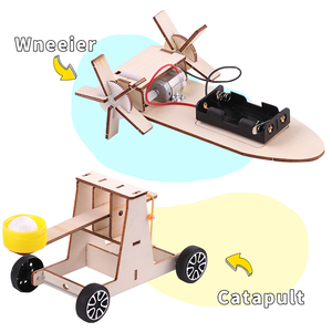 4 pezzi interattivi Puzzle in legno per bambini BY088 giocattoli elettrici di educazione scientifica che coltivano il cervello dei bambini che giocano - Product Image 5