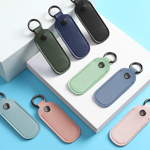 มีสินค้าในสต็อก: พวงกุญแจหนังขนาดเล็กหลากสี/เคสป้องกันสำหรับแฟลชไดรฟ์ USB, ที่เก็บข้อมูลแฟลชไดรฟ์ USB แบบพกพาและใช้งานได้กับทุกอุปกรณ์ - Product Image 1