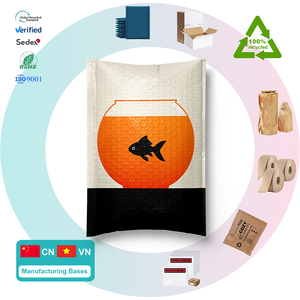 Bolsa de Correo con Logotipo Impreso, Impermeable, Autoadhesiva, para Envíos de Paquetería de Comercio Electrónico de Marca - Product Image 1