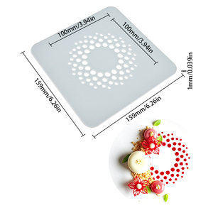 Fondant <b>Silicone</b> Mold 3D Chocolate Bar Mold Cake Decoration <b>Tool</b> For Plate Garnish - Product Image 3