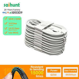 Nuevo Cable USB-C Trenzado de Nailon, 3 Pies, 60W PD, Carga Rápida, con Certificación CE RoHS - Product Image 1