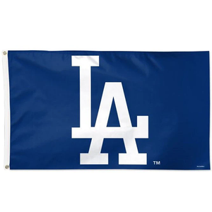 ธงทีม MLB ของจีน ผลิตจากโรงงาน ขายส่ง ธงพิมพ์สองด้าน ขนาด 3x5 ฟุต สำหรับใช้งานกลางแจ้ง ธงทีมลอสแอนเจลิส ดอดเจอร์ส พร้อมห่วงโลหะ 2 จุด - Product Image 3