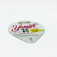 Pots à Yaourt en Plastique de 125g avec Étiquette Thermo-Rétractable Personnalisée