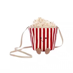 Bolsa de Lápices de Felpa con Diseño de Gato, con las Tres Etiquetas, Estilo West Highland White Terrier, Bolsa Cruzada en Forma de Croissant, de Poliéster, Moderna - Product Image 5