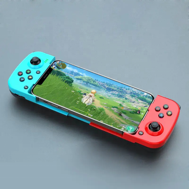 Mobile Game Extension Controller Wireless Gamepad Stretching Extendable Gaming Controller BT Handle Pad for Mobile Phone Android