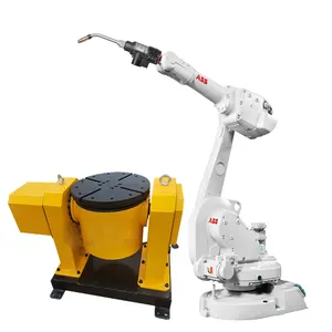 6 Axis Industrial ABB Robot Arm Automatic Intelligence IRB 1600 Welding Robot with Positioner of CNGBS Brand for Welding Applica