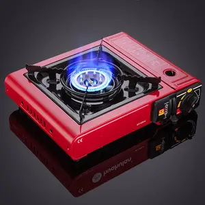 2022Hot Sale CE CSA Approval Outdoor Single Burner Mini Butane Portable Butane Outdoor Camping Gas Stove with Carrying Case