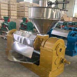 เครื่องกดน้ำมันแบบสกรู6YL-120เกรดอุตสาหกรรมสำหรับการแปรรูปน้ำมันเรพซีดและน้ำมันมะพร้าวขนาดใหญ่ - Product Image 5