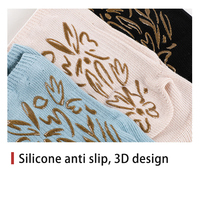 Chaussettes de yoga et de Pilates pour femmes LONGFEI, antidérapantes, de haute qualité, avec logo personnalisé, pour la vente en gros