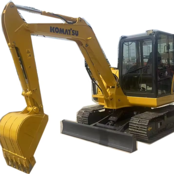Used Excavator komatsu Pc56 mini excavadora komatsu 5.5 ton second hand MINI crawler excavator machine