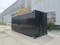 Casa Container Espandibile, Ristorante Mobile in Container, Bar e Caffè Prefabbricato con Cucina Completa