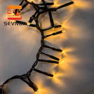 <span class=keywords><strong>Guirlande</strong></span> <span class=keywords><strong>lumineuse</strong></span> LED en cluster IP65 pour extérieur, effet feux d'artifice de Noël - Product Image 2