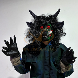 <span class=keywords><strong>Masque</strong></span> en tissu métallique Animatronic Horror Monster Ghost Contrôle humain Décorations imperméables pour maison hantée Centre commercial Public - Product Image 3