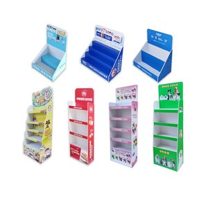 소형 PVC 폼보드 바닥 디스플레이 스탠드 CE 인증 (음료, 커피 원두, 초콜릿, 슈퍼마켓용) - Product Image 4