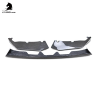 V Kit de carrosserie M Performance en fibre de carbone 3 pièces pour BMW G80 M3/G82 M4/G83 M4 2021 +.