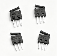 Mini micro-interrupteur MX17-AAA-01, force d'actionnement ultra-légère 20~40gf, capteur de position pour automatisation haute température