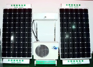 Climatiseur solaire 24000 BTU à panneaux photovoltaïques monocristallins hors réseau, alimentation directe, 100% énergie solaire - Product Image 6