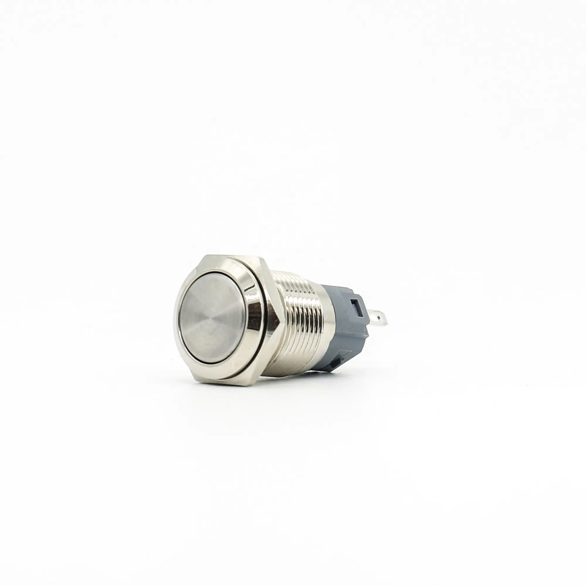 High Quality 16mm OEM 3-6V 12-24V NO+NC pin stainless steel emergency waterproof metal button