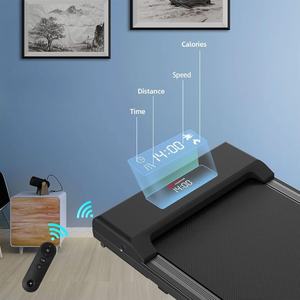Venta al por mayor Mini eléctrico debajo del escritorio almohadilla caminadora cinta de correr <span class=keywords><strong>Trotadora</strong></span> delgada portátil cinta de correr para caminar Fitness en casa - Product Image 4