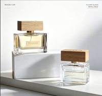 Diffuseur de parfum pour voiture en verre avec bouchon à vis, impression sérigraphique, liquide aromatique parfumé