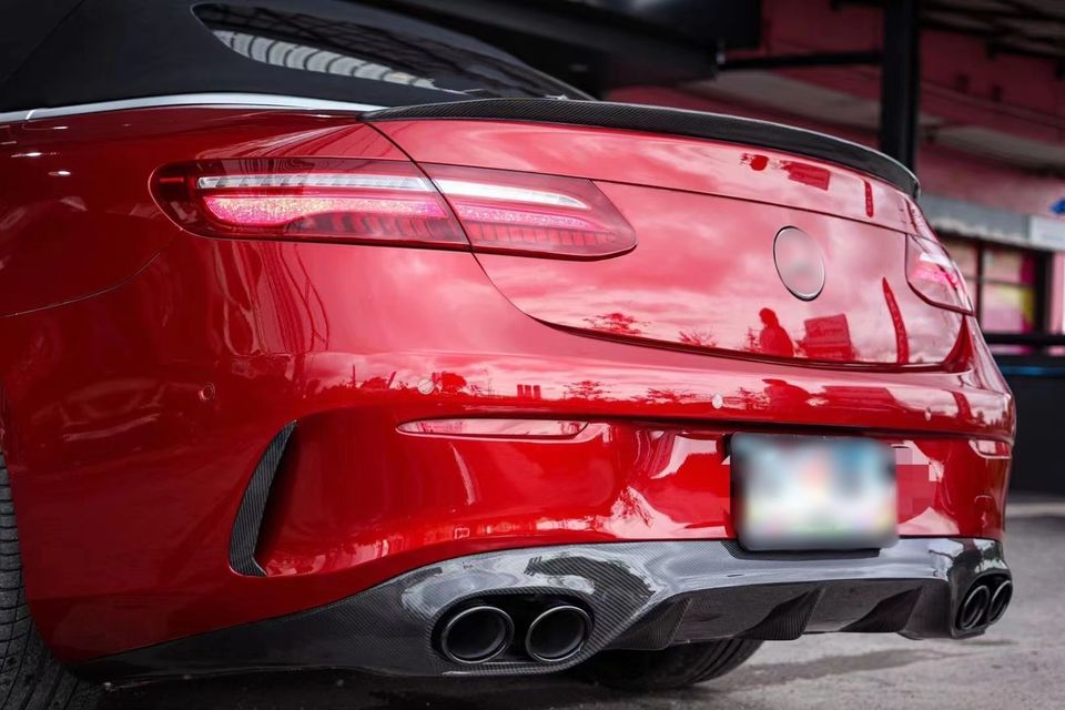 Carbon Fiber Rear Spoiler Mercedes-benz E Class W238 AMG E53 E63 Rear ...