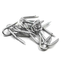 Double Brad Polished Stainless Steel Curved Staples 3-Year Warranty ISO9001 Certified OEM/ODM Available Various Ring Spiral