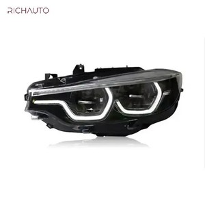 Pour BMW F32 F33 F36 F80 F82 M3 M4 LCI phares LED jaune <span class=keywords><strong>blanc</strong></span> DRL Ikon Style nouvelle condition pour clignotants à brouillard haut bas - Product Image 3