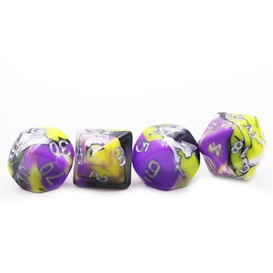 Juego de dados poliédricos acrílicos DND personalizados a granel al por mayor, precio de fábrica, dados al por mayor, dados para juegos DND a precio de fábrica - Product Image 5