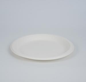 Plato Redondo de Bagazo de 10 Pulgadas, Apto para Microondas, Resistente al Calor, Desechable, Biodegradable, para Restaurante, Camping, Picnic - Product Image 2