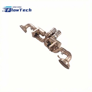 ระบบท่อไอเสียแคทแบคแบบวาล์วไทเทเนียม พร้อมระบบวาล์วแบบ OEM สำหรับรถปอร์เช่ 992 911 GT3 4.0L - Product Image 5