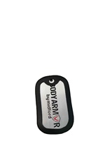 QR-Code Haustier-ID-Anhänger Hundemarken Direkt vom Hersteller Personalisierte Blanko Lasergravur Aluminium Metall-Pin Silber HD OPP-Beutel Engel