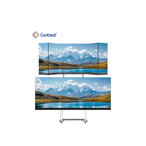 Ультраширокий светодиодный дисплей Canbest 178 дюймов для переговорных комнат, формат 21:9, с возможностью складывания в три сложения, светодиодный видеоэкран GoB для переговорных комнат - Product Image 5