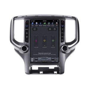 MOOKAKA Android 13.0 Écran Vertical Autoradio Lecteur Multimédia pour <span class=keywords><strong>Dodge</strong></span> <span class=keywords><strong>RAM</strong></span> <span class=keywords><strong>2018</strong></span> + Voiture GPS Navigation Auto Stéréo Tête Unité - Product Image 1
