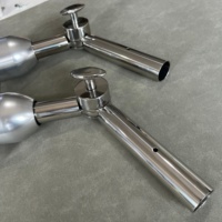Support de canne à pêche Seehoo 38 mm en aluminium robuste, résistant à la corrosion et étanche, pour bateau