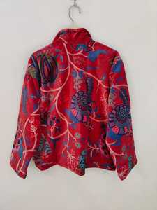 เสื้อแจ็คเก็ตบอมเบอร์ผ้ากำมะหยี่ลายป่าแบบกลับด้านได้ เป็นมิตรกับสิ่งแวดล้อม สำหรับผู้หญิง แขนยาวแบบเต็มตัว ซับในผ้าฝ้าย สำหรับฤดูหนาว - Product Image 6