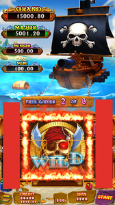 Queen of Pirate เครื่องเกมแบบหยอดเหรียญแนวตั้ง12V วัสดุ PCB พร้อมบอร์ดเกมชกมวยภาษาอังกฤษ - Product Image 3