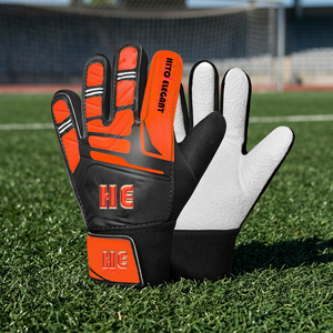 Gants de gardien de but de taille personnalisée gants de gardien de but de football de haute qualité protecteur professionnel de football gants de capture couleur unie - Product Image 4