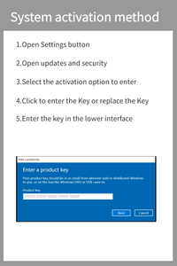 คีย์แท้ Win11 Pro แบบขายปลีก คีย์ดิจิทัลสำหรับการเปิดใช้งานออนไลน์สำหรับ <span class=keywords><strong>Windows</strong></span> <span class=keywords><strong>10</strong></span>/11 Pro สติ๊กเกอร์คีย์  ขายดี รับประกัน 1 เดือน - Product Image 4