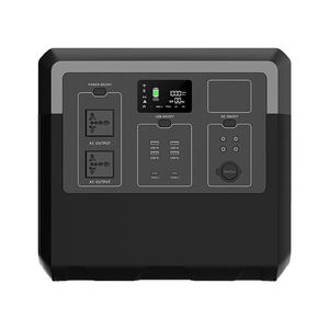Système d'alimentation portable à énergie solaire pour le camping et les activités de plein air, batterie de secours 1500w 2400w - Product Image 2