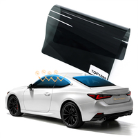 Film teinté pour voiture VLT 8% 99% Max Infrared Block Ultra Privacy PET Nano Céramique, isolation thermique latérale et arrière, 12 ans, rouleau 1,52x30m