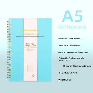 Cuaderno de Espiral de Alta Gama con Cubierta de Cuero, Tamaño A5, 80 Hojas, Tapa Dura, Regalo Empresarial Exclusivo - Product Image 6