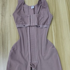 Của phụ nữ sau sinh Corset một mảnh nút thiết kế xuyên biên giới crotchless Shapewear công ty bụng mông nâng hàng ngày giảm béo - Product Image 3
