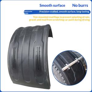 Duonik บังโคลนรถกึ่งวงกลมพร้อมรางสไลด์สำหรับรถบรรทุกรถเทรลเลอร์ - Product Image 2