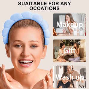 Kaimi-Herramienta de limpieza corporal personalizada, juego de regalo de spa, incluye esponja de ducha, diadema de lufa, muñequera, piedra pómez, Kit de exfoliación de pies - Product Image 3