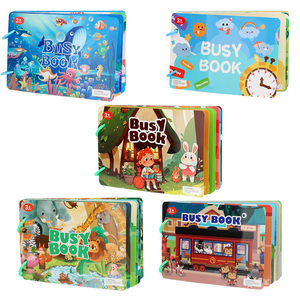 Montessori apprentissage cognitif livre occupé <span class=keywords><strong>ferme</strong></span> Animal océan autocollant livres <span class=keywords><strong>jeux</strong></span> <span class=keywords><strong>de</strong></span> société jouets éducatifs pour enfants garçons filles - Product Image 6